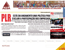 Tablet Screenshot of aeba.org.br